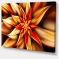thumbnail image 1 of Designart - Beautiful Brown Flower Petals - Large Floral Canvas Art Print, 1 of 2