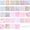 Colorful Floral Pink, variant on Austok 168Pcs Charm Pack for Quilting Cotton Fabric Squares 5 x 5 inch Pre Cut Quilted Fabric for Sewing Home Decor Scrapbooking Patchwork DIY Crafts