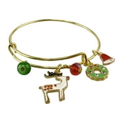 Snazzy & co. Ugly Christmas Bracelet Gold Reindeer