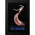 thumbnail image 2 of Vintage Apple Collection 13x18 Black Modern Framed Museum Art Print Titled - Elsane, 2 of 5