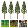 thumbnail image 2 of 50 Uds. De árboles en miniatura, paisaje artesanal, árboles en miniatura, modelos de mesa de arena, decoraciones, 2 of 7