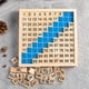 thumbnail image 5 of Tablero de cien matemáticas de madera, contando hasta 100 para jardín de infantes, tablero de números 1-100 para niños pequeños, juguete de conteo para matemáticas, tablero de jueg, 5 of 5