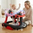 thumbnail image 2 of INFANS 6-in-1 Baby Walker, Converts Push Car to Bouncer, Rocker with Music, Lights, Adjustable Height & Speed, Activity Center, Canopy for 7-18 Months, 2 of 9