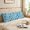 Police and Megaphone Blue Pattern, variant on Police and Megaphone White Pattern Long Throw Pillow Cover, Throw Body Pillow Case with Hidden Zipper, Soft Peach Skin Gifts for Housewarming Holiday, 59'' X 19.7''