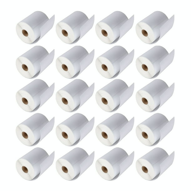 SJPACK 20 Rolls of 250 4x6 Direct Thermal Shipping Labels for Zebra