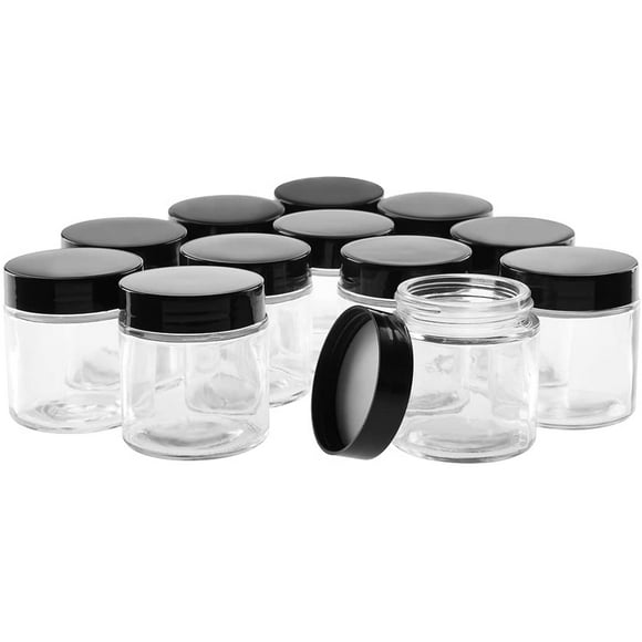 12 Oz Glass Jars Lids