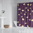 thumbnail image 2 of Waterproof Daisy Pattern Shower Curtain 72x72 Inch Boho Style Polyester Unique Shower Curtain for Bathroom Hotel Home Decor with 12 Plastic Hooks, 2 of 5