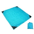 thumbnail image 1 of Pocket Camping Blanket Lightweight Waterproof Beach Picnic Blanket for Outdoor Activities(Blue), 1 of 5