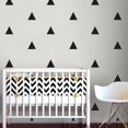 thumbnail image 1 of Triangle Wall Sticker Baby Nursery Stickers Kid Children Wall Decals Vinyl Art, 1 of 3
