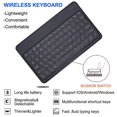 thumbnail image 3 of For Samsung Galaxy Tab A 10.1 (2019) Detachable Bluetooth Keyboard Leather Cover with S Pen Holder -, 3 of 5
