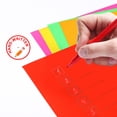 thumbnail image 3 of Uxcell Printing Color Coding Labels 2.625 x 1 Inch, 750 Pcs Rectangular Colored Labels Sticker Moving Stickers Tags, Fluorescent Red, 3 of 7