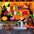 thumbnail image 3 of Tapestry Happy Halloween para pared, 150 x 90 cm, microtela de fibra, 3 of 3