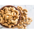 Dry Roasted Whole Cashews, 1 Pound Unsalted, Oven Roasted Nuts, No Oil