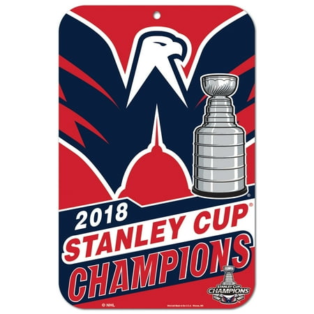 Washington Sign - Washington Capitals WinCraft 2018 Stanley Cup Champions 11
