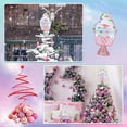 thumbnail image 4 of Ktoot 1pc 7.9 Inch Pastel Dessert Christmas Tree Topper Pink Cupcake Tree Topper Candy Donut Christmas Tree Decoration Pastel Christmas Ornaments for Christmas New Year Birthday Party Decor, 4 of 9