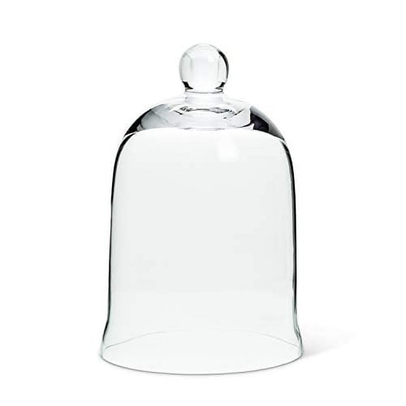 Abbott Collection 27-Carolyn Sm Bell Shaped Cloche-6" H, 6 inches H, Clear