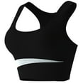 thumbnail image 2 of Jsaierl Womens Sports Bras Wirefree Yoga Workout T-shirt Bra Seamless Comfy Bralettes Shapewear Push Up Sports Bras, 2 of 7
