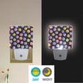 thumbnail image 2 of Yayeee LED Plug in Night Light for The Home with Auto Dusk to Dawn Light Sensors, 2 Pack, Colorful Candies, 2 of 6