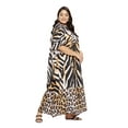 thumbnail image 4 of Oussum Women Plus Size Kaftans Polyester Long Maxi Caftan Gown Evening Casual Dress Online, 4 of 8