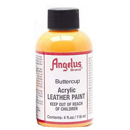 UPC: 0086366741986 | Angelus® Acrylic Leather Paint  4 oz.  Buttercup