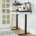 thumbnail image 2 of Furniture of America Olive Black Height Adjustable Standing Wood Top Desk, 2 of 9