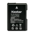 thumbnail image 2 of Kastar 2-Pack EN-EL14 Battery and AC Wall Charger Replacement for Nikon Coolpix P7700 Camera, Coolpix P7800 Camera, D3100 DSLR Camera, D3200 DSLR Camera, D3300 DSLR Camera, D3400 DSLR Camera, 2 of 5