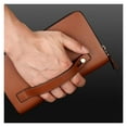 thumbnail image 3 of Leather Wallets For Men, Card Holder Wallet, Multifunctional Long Style Card Holder Portable Clutch Unisex for Storing Multiple Cash Credit Coin Purses Durable, Brown, 3 of 7