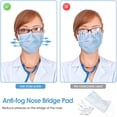 thumbnail image 3 of El puente de la nariz para mascarillas, porta mascarilla aumenta el espacio de respiración. Puente nasal de silicona b Pinza nasal para protección bucal Puente nasal de silicona antivaho Xemadio LL-2123, 3 of 6