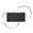 Black, variant on Impecgear Bib Spun Poly Cotton 3-Pocket Regular Waist Kitchen Apron - White