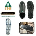 thumbnail image 4 of vangelo ASTM and CSA Approved Steel Toe Men Safety Shoe HELMUT-4 Puncture and Toe Protection Non-Slip Black Size 10.5W, 4 of 5
