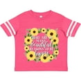 thumbnail image 3 of Inktastic There are so many Beautiful Reasons To Be Happy with sunflower wreath Boys or Girls Toddler T-Shirt, 3 of 5