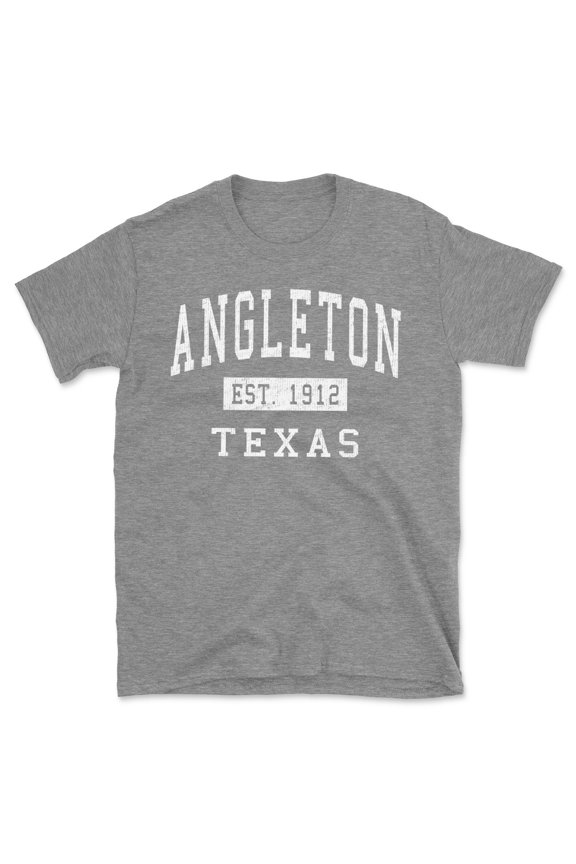 Angleton Texas Classic Established Men's Cotton T-Shirt