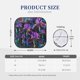 thumbnail image 3 of Balery Starry Night Iris Field Parasol para parabrisas de coche de 2 piezas | Parasol plegable para parabrisas delantero de coche para la mayoría de sedanes-Medium, 3 of 6