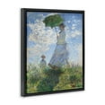 thumbnail image 4 of Stupell Industries Classic Monet Madame & Son People Painting Black Floater Framed Canvas Art Print Wall Art, 25 x 31, 4 of 10