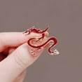 thumbnail image 3 of Mightlink Unisex Brooch Dragon Shape Stainless Exquisite Vintage Anti-slip Wear-resistant Coat Collar Hat Scarf Decoration Clothes Pin Garment Jewelry Suit Coat Brooch, 3 of 7