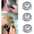 thumbnail image 2 of QUETO Lot de 3 têtes de rasoir de rechange pour Philips SH30/5, tête de rasage électrique, lames rotatives pour homme, accessoires de rasoir à double couche pour s510 s511 s512 s520 s530 s531 s538 s55, 2 of 5