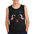 thumbnail image 1 of Camisola de Niños Pequeños con Impresión de Gradiente Lindo, Tela Suave sin Mangas para el Uso Casual Y Ocasiones Especiales, 1 of 8