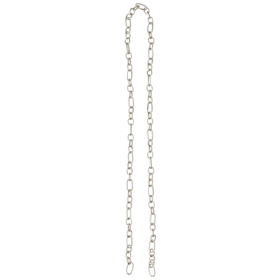 Bead Landing 24" Thin Round Rhodium Chain, 12 Pack