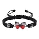 thumbnail image 1 of Pulseras para mujer, regalos para mujer, pulsera para enamorados, pulsera tejida a mano para San Valentín, joyería para novias, pulsera con dije de mariposa., 1 of 2