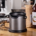 thumbnail image 2 of Cubo Portátil De Residuos De Contenedor De Caja De Golpe De Café Para Máquina De Café Antideslizante Negro Sunnimix recipiente de golpe de café, 2 of 7