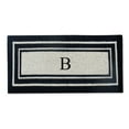 thumbnail image 3 of First Impression Westwood Classic Border Monogrammed Coir Door Mat, 3 of 5