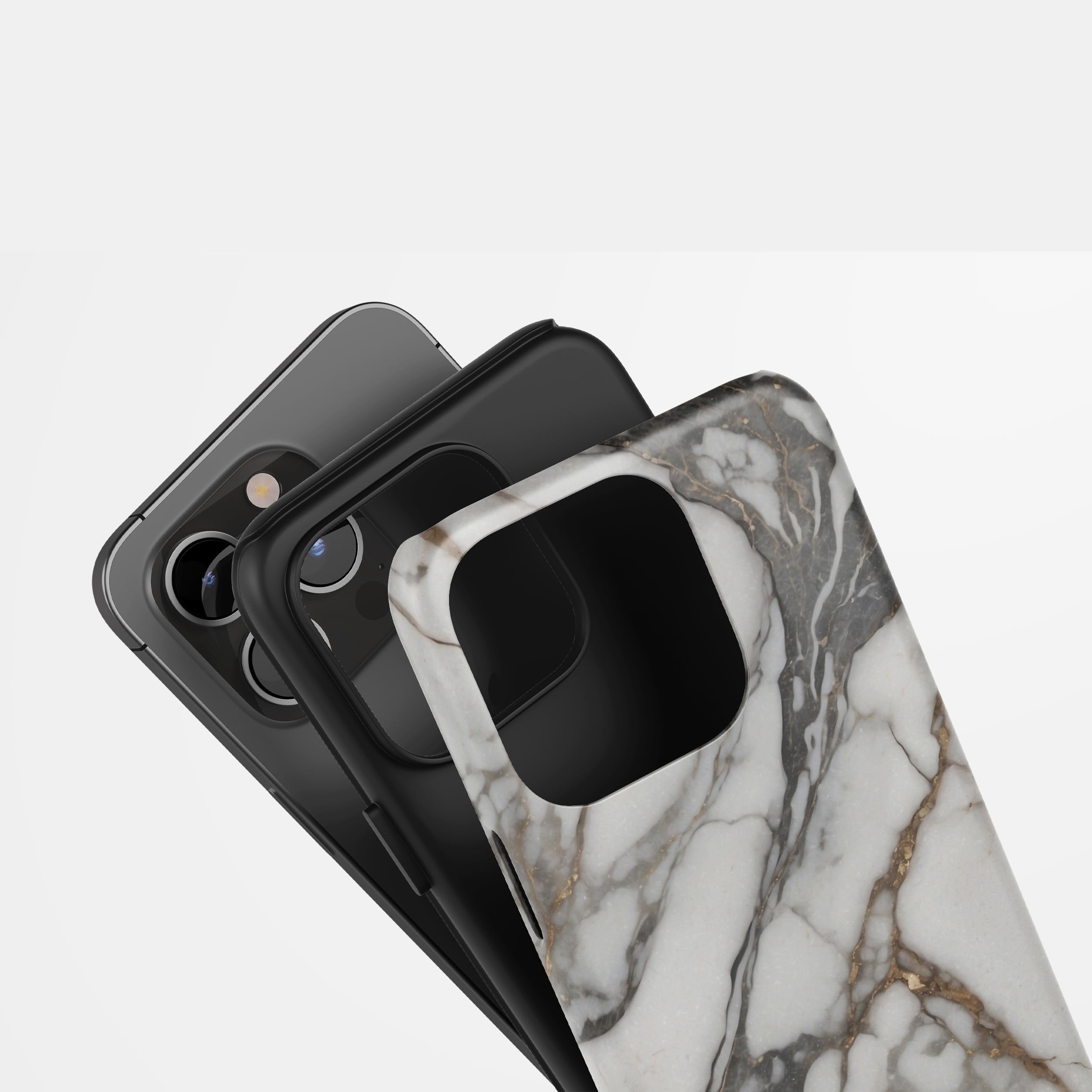 Marble Design for All iPhone Series Tough Phone Case