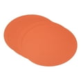 thumbnail image 1 of Unique Bargains 9.8-inch Round Cardboard Paper, 25 Pcs Blank Disc Circles Slices for Party Decorations DIY Craft, Orange, 1 of 5