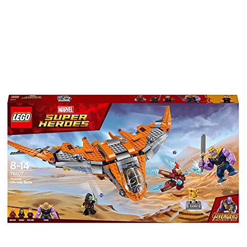 LEGO 76107 Marvel Avengers Thanos Ultimate Battle Playset The Guardians Ship Iron Man Star Lord Gamora Thanos Action Figures Superhero Toys for Kids Walmart
