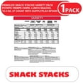 thumbnail image 2 of Pringles Snack Stacks Variety Pack Potato Crisps Chips, Lunch Snacks, 19.5 oz, 27 Count with supplyplex spoon, 2 of 6