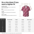 thumbnail image 7 of Vsdgher Rose Flowers Print Men's Wrinkle Free Untucked Cuban Shirt Business Casual Button Down Shirts Short Sleeve Shirt, 7 of 7