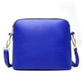 thumbnail image 3 of Mode Femmes Pompon Léopard Impression Fermeture Éclair Messager Sac Bandoulière Sac Hnadbag, 3 of 3
