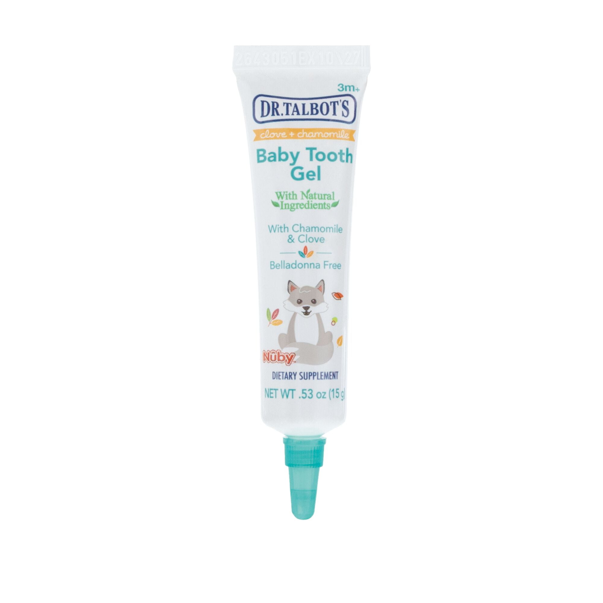 (2 pack) Dr. Talbot's Day & Night Baby Tooth Gel Combo Pack for Teething Babies