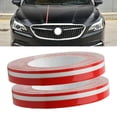 thumbnail image 4 of 2pcs 1/2'' 9.8M Pin Striping Stripe Vinyl Tape Decal Sticker car Motorcycles Red, 4 of 8