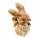 thumbnail image 2 of Adorno de conejo de paja, regalo coleccionable, decoración de Pascua para el patio, la oficina y el hogar. Estilo C, 2 of 9